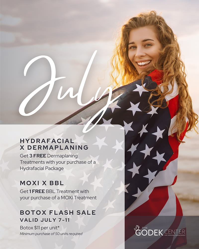 Hydrafacial, X Dermaplaning, Moxi X BBL, Botox Special | Godek Center