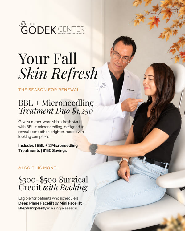 October 2026 fall skin refresh and surgical booking specials